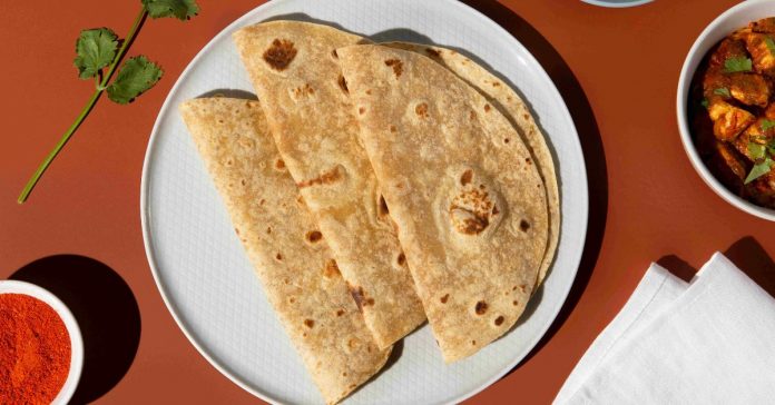 whole wheat flour chapati in Canada