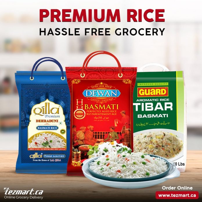 basmati rice, basmati, best basmati rice in canada, best basmati rice canada